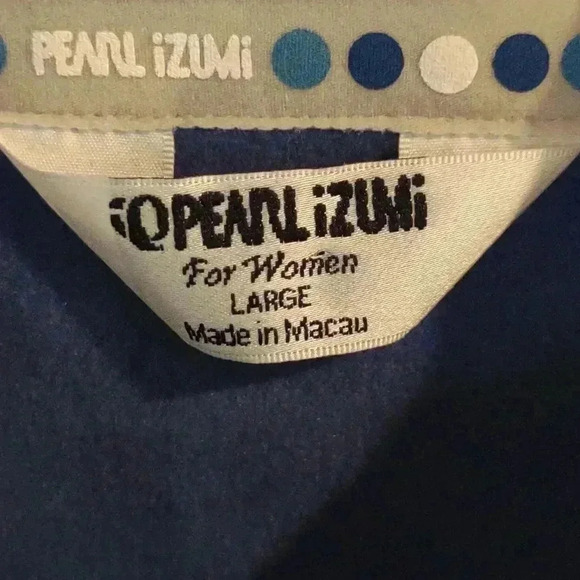 Women's Pearl Izumi Cycling jacket large blue/gray - Picture 3 of 6